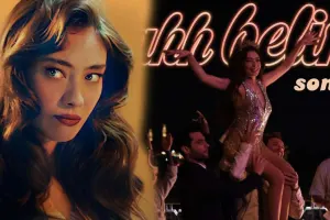 Neslihan yeni filmi üçün qala gecəsində