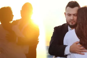 Murad həyat yoldaşını paylaşdı