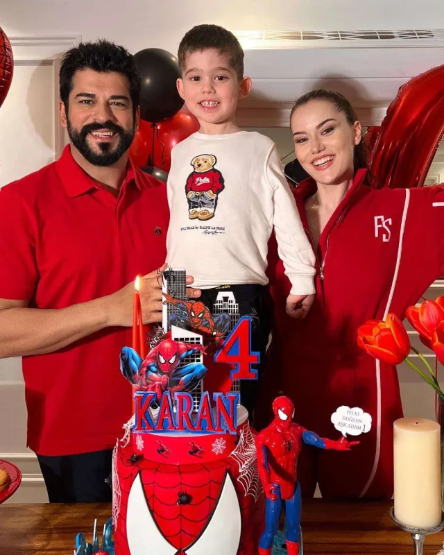 Fahriye və Burakın oğlu 4 yaşında