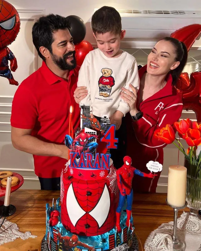 Fahriye və Burakın oğlu 4 yaşında