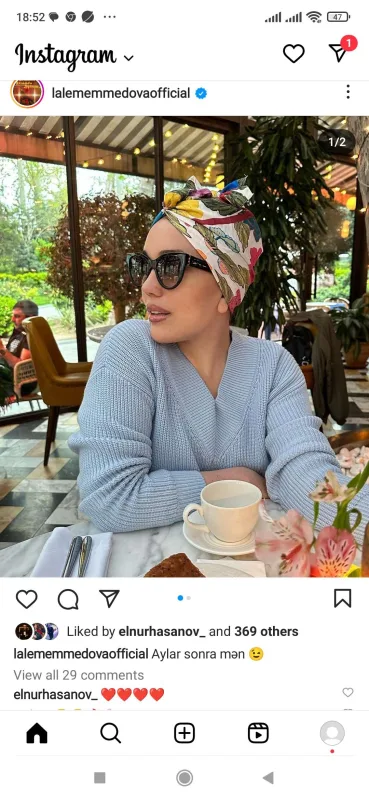 Lalə Məmmədova aylar sonra...