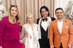 Türk müğənni iş xanımı ilə evləndi