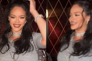 Rihannanın yeni hamiləlik görüntüsü