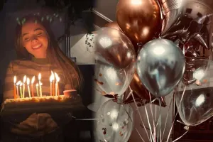 Samirə doğum günündən fotolar paylaşdı