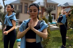 Vüsalə bağ evini göstərdi