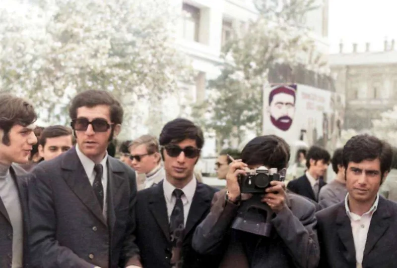 Xalq artistinin rənglənmiş arxiv şəkilləri