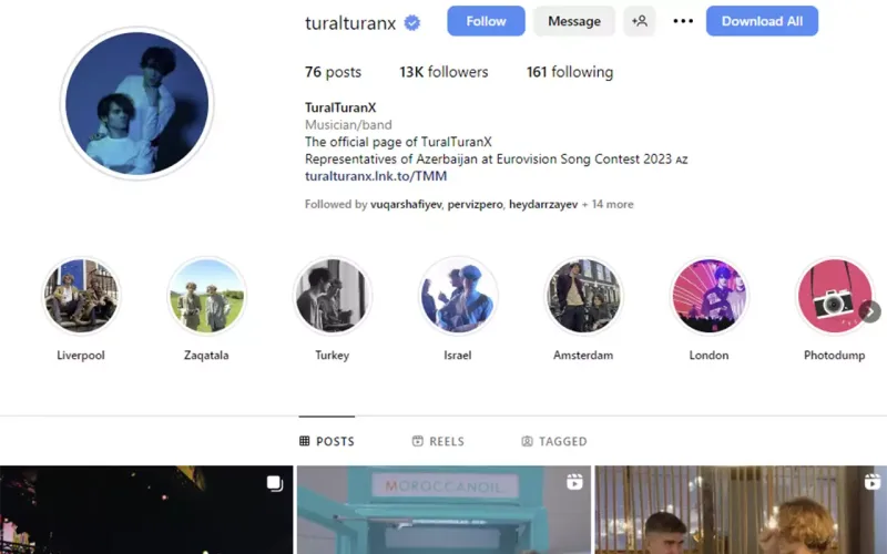 İnstaqram əkizləri tanıdı