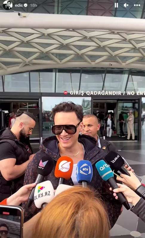 Edis Bakıdakı paylaşımları ilə diqqət çəkdi