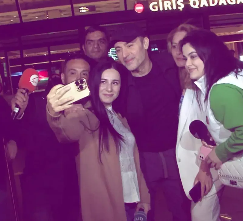 Mustafa Sandal Bakıdadır