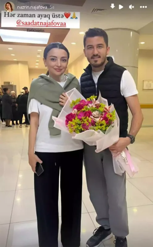 Ağır xəstəlikdən sağalan gəlinini paylaşdı