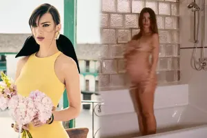 Analar günündə çılpaq fotolarını paylaşdı