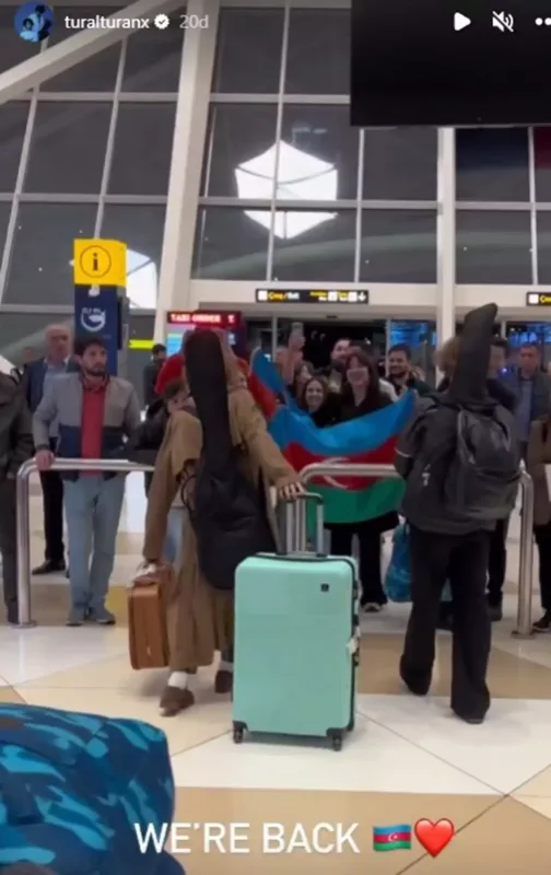 TuralTuranX Azərbaycana qayıtdı