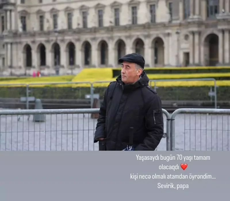 “Kişinin necə olmağını atamdan öyrəndim”