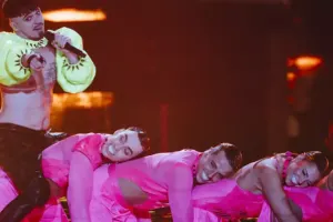 Avroviziyadan qalan kadrlar...