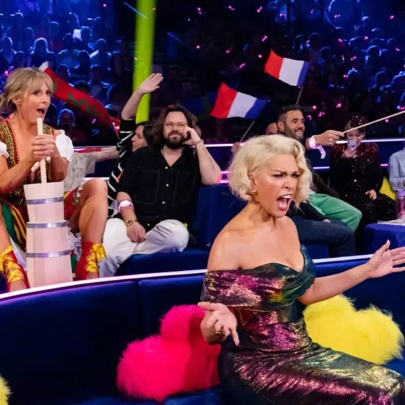 Avroviziyadan qalan kadrlar...