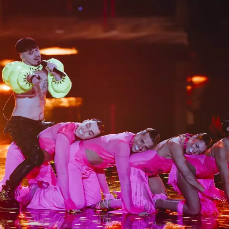 Avroviziyadan qalan kadrlar...