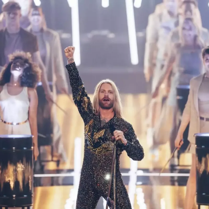 Avroviziyadan qalan kadrlar...