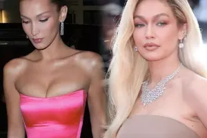 Hadid bacıları eyni geyimdə