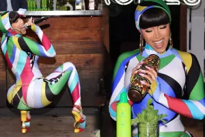 Kardi Bi brendinin təqdimatında