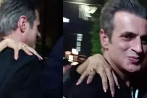 Gecə qadınla görüntüləndi