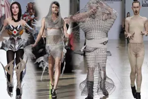 Daha bir qəribə dəfilə...