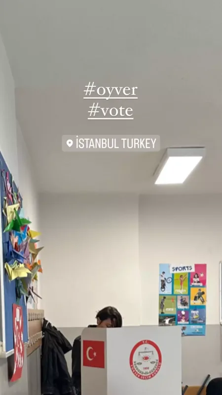 Günay da səs verdi