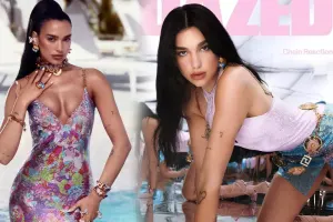 Haldan-hala düşən Dua Lipa