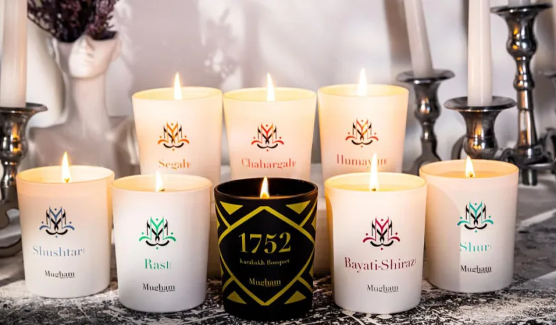 Fransada ətirli Azərbaycan şamları