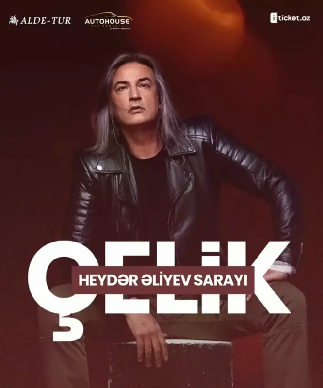 Çelik Bakıda konsert verəcək