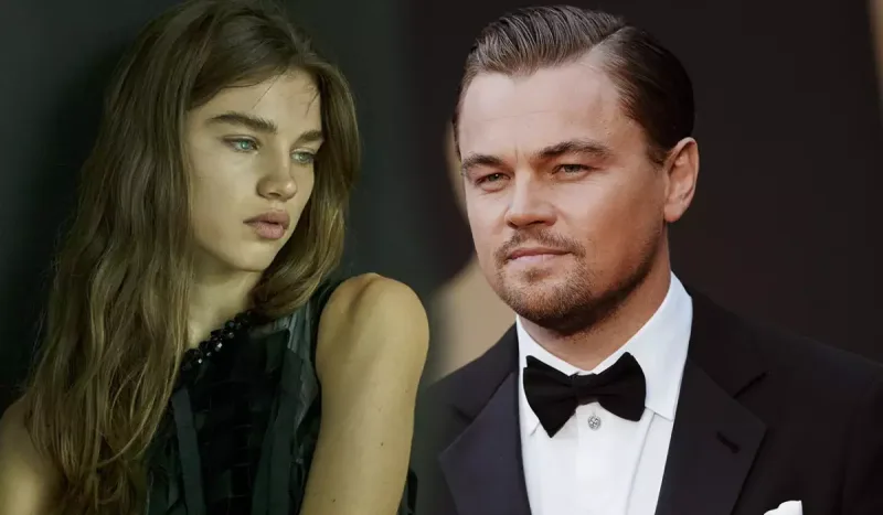 DiKaprio özündən 26 yaş kiçik modellə