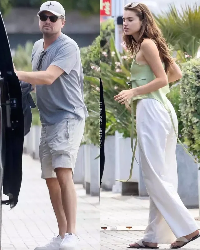 DiKaprio özündən 26 yaş kiçik modellə