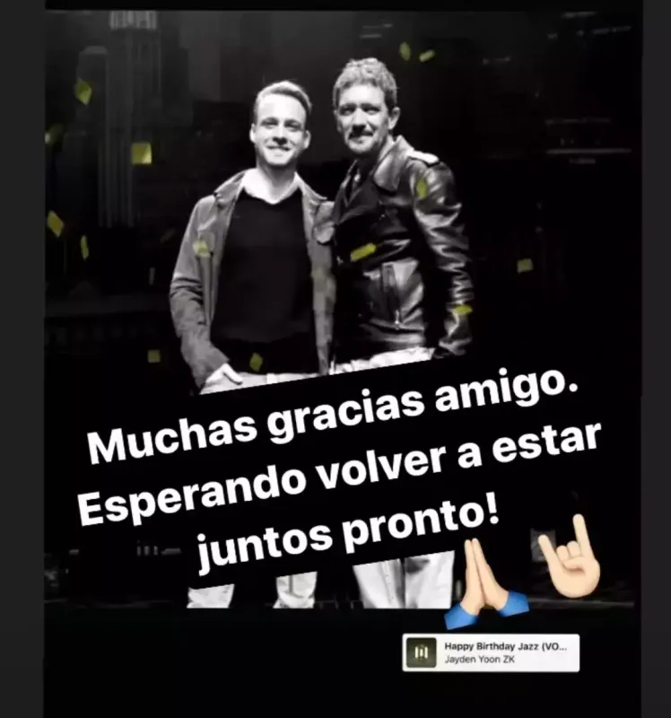 Antonio Banderasdan Kerem Bürsin paylaşımı