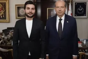 Elçin Şimali Kipr Prezidenti ilə