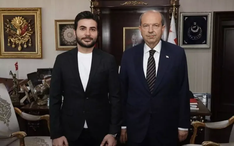 Elçin Şimali Kipr Prezidenti ilə