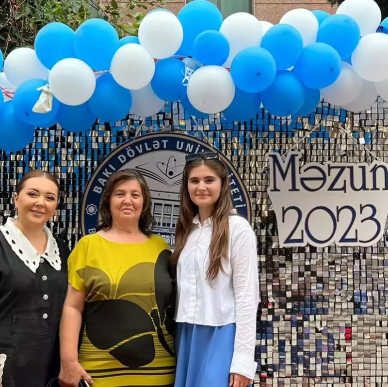 Lalənin qızı məzun oldu
