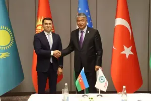 Adil Kərimli TÜRKSOY-un baş katibi ilə görüşüb