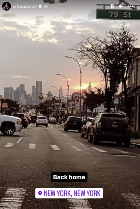 Orxan Amerikaya qayıtdı