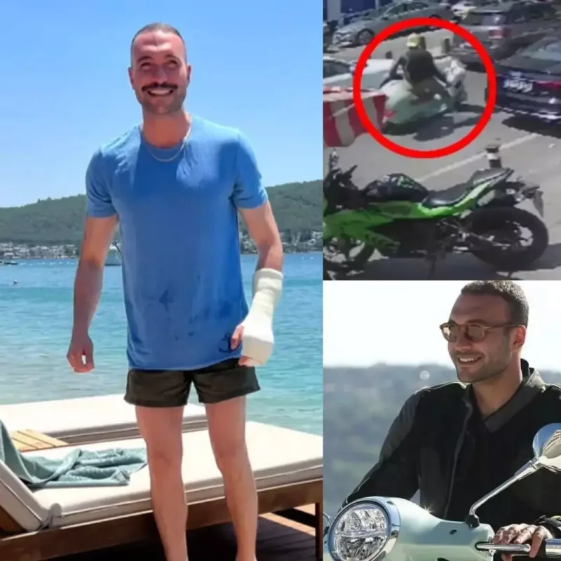 Türk aktyor qəzaya düşdü