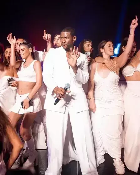 Məşhurlar "White Party"də