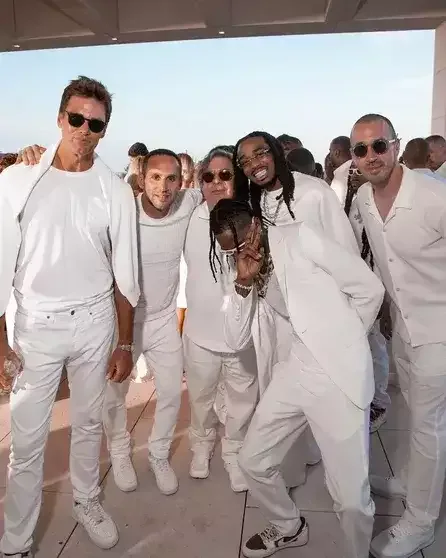 Məşhurlar "White Party"də