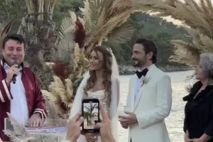 Türkiyəli məşhur aktyorun toyundan EKSKLÜZİV GÖRÜNTÜLƏR