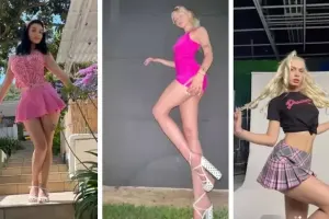 Aleyna Tilki və anası "Barbie" tərzində