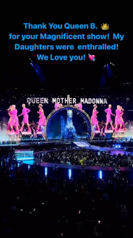 Madonna və Beyons bir arada