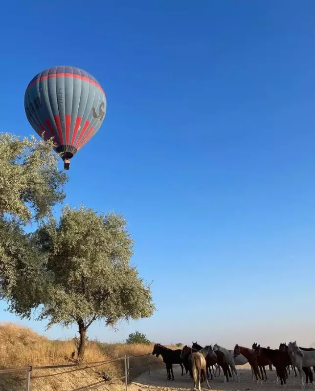 Günay Musayeva Kapadokiyada