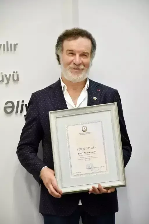 Xalq rəssamı Sakit Məmmədovla görüş keçirildi