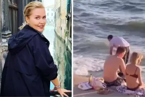 Dənizdə namaz qılana iradını bildirdi: "Heç kim..."