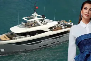 500 milyonluq yeni yaxtası ilə səyahətə çıxdı