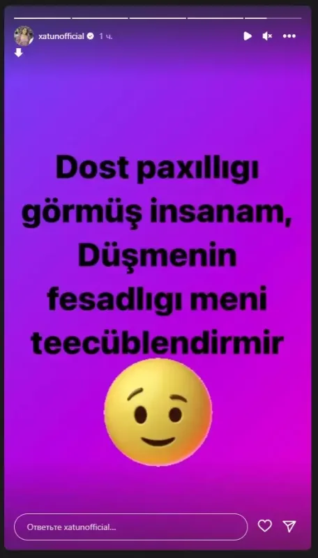 Dost paxıllığından yazdı