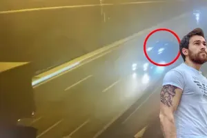 Bloger "Nikosayağı"nın törətdiyi qəzanın görüntüsü