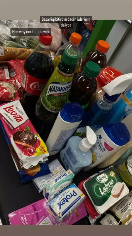 Renkadan mağazalardakı bahalaşma ilə bağlı paylaşım